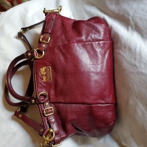 Coach genuine leather sachel